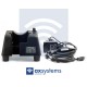 Cargador + alimentador + cable USB + cargador coche PSION, Pack